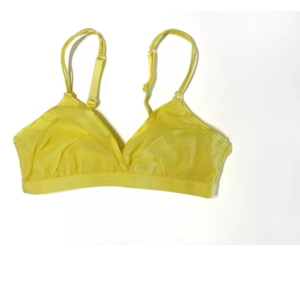 COSABELLA Soire Confidence Bralette, Yellow, Size Small